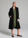 Midi obleka z vrvico - oliva - SINSAY - small6