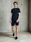 Kratke hlače iz džinsa chino - mornarsko modra - SINSAY - small5