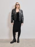 Prilagođena midi haljina - crno - SINSAY - small4
