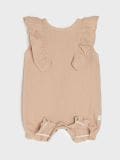 Muslinasti romper - bež - SINSAY - small2