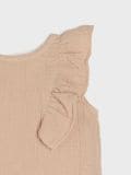 Muslinasti romper - bež - SINSAY - small5