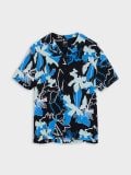 Camicia in viscosa a maniche corte - nero - SINSAY - small3