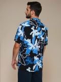 Camicia in viscosa a maniche corte - nero - SINSAY - small2