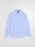 Pamukna regular fit košulja - svijetlo plava - SINSAY - small6