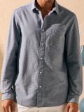 Pamučna regular fit košulja - svetlo siva - SINSAY - small1
