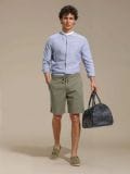 Puuvillane särk slim fit - helehall - SINSAY - small3