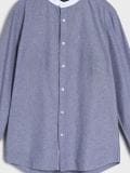 Puuvillane särk slim fit - helehall - SINSAY - small11