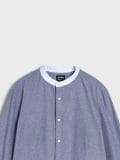 Puuvillane särk slim fit - helehall - SINSAY - small13