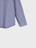 Puuvillane särk slim fit - helehall - SINSAY - small15
