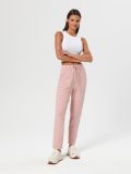 Pantaloni eleganti - rosa cipria - SINSAY - small2