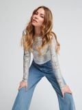 Bluză cu paiete - multicolor - SINSAY - small1