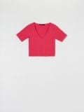 T-särk - hõõguvroosa - SINSAY - small6
