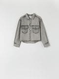 Kurtka jeansowa - szary - SINSAY - small6