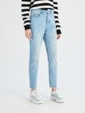 Jeansy mom fit - niebieski - SINSAY - small1