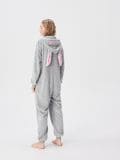 Onesie iepure - gri deschis - SINSAY - small4