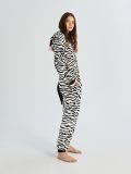 Onesie zebra - czarny - SINSAY - small1
