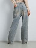 Teksapüksid baggy - TÜRKIISSSININE - SINSAY - small8