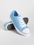 Jeansowe trampki - niebieski - SINSAY - small4