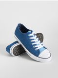 Jeansowe trampki - granatowy - SINSAY - small4