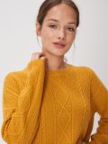 Pulover pentru femei - galben - SINSAY - small3