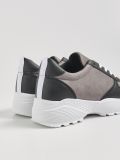 Buty sneakersy na platformie - szary - SINSAY - small3