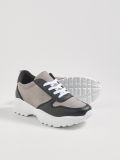 Buty sneakersy na platformie - szary - SINSAY - small4