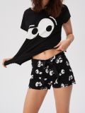 Pijama damă - negru - SINSAY - small1