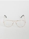 Okulary zerówki - beżowy - SINSAY - small1