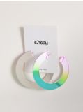 Hologram earrings - multicolor - SINSAY - small1