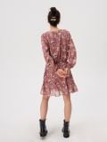 Kopertowa sukienka w kwiaty - wielobarwny - SINSAY - small4
