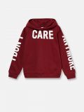 Bluza z napisem - czerwony - SINSAY - small1