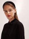 Cămașă neagră cu nituri - negru - SINSAY - small1