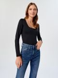 Джинси straight із середньою посадкою - синій - SINSAY - small5