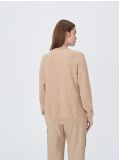 Sweter z półgolfem - beżowy - SINSAY - small5