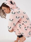 Panda print onesie - pink - SINSAY - small1