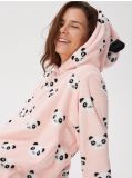 Panda print onesie - pink - SINSAY - small3