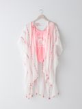 Plażowe kimono - biały - SINSAY - small1