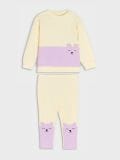 Compleu din jerseu - crem - SINSAY - small1