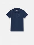 Tricou polo - bleumarin - SINSAY - small1
