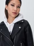 Kurtka ramoneska z paskiem - czarny - SINSAY - small3