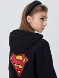 Superman hoodie - black - SINSAY - small2