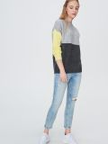 Kolorowy sweter - żółty - SINSAY - small3