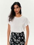 Μπλούζα basic - κρεμ - SINSAY - small4