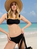 Slip bikini - negru - SINSAY - small1
