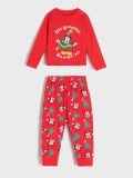 Dvodijelna pidžama Mickey Mouse - crvena - SINSAY - small1