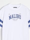 Boxy majica - bijelo - SINSAY - small11