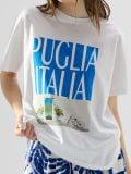 Trükisega T-särk loose fit - valge - SINSAY - small1