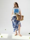 Trükisega T-särk loose fit - valge - SINSAY - small2