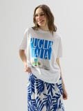 Trükisega T-särk loose fit - valge - SINSAY - small5