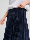 Maxi suknja - mornarsko plava - SINSAY - small10